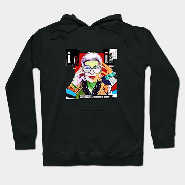 Iris Fashion Icon Hoodie by The Prediksi 